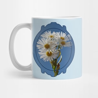 white flowers Mug